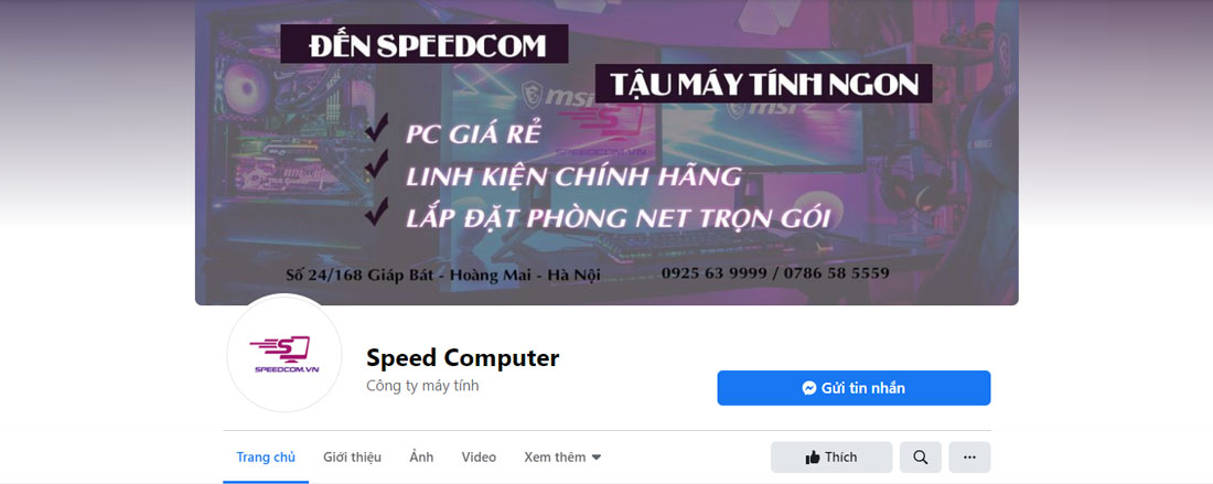 Fanpage Speedcom