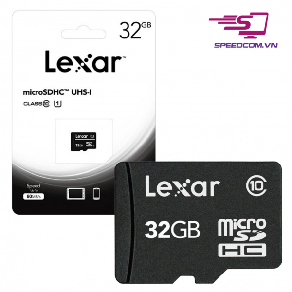 Thẻ nhớ microSDHC Lexar 32GB
